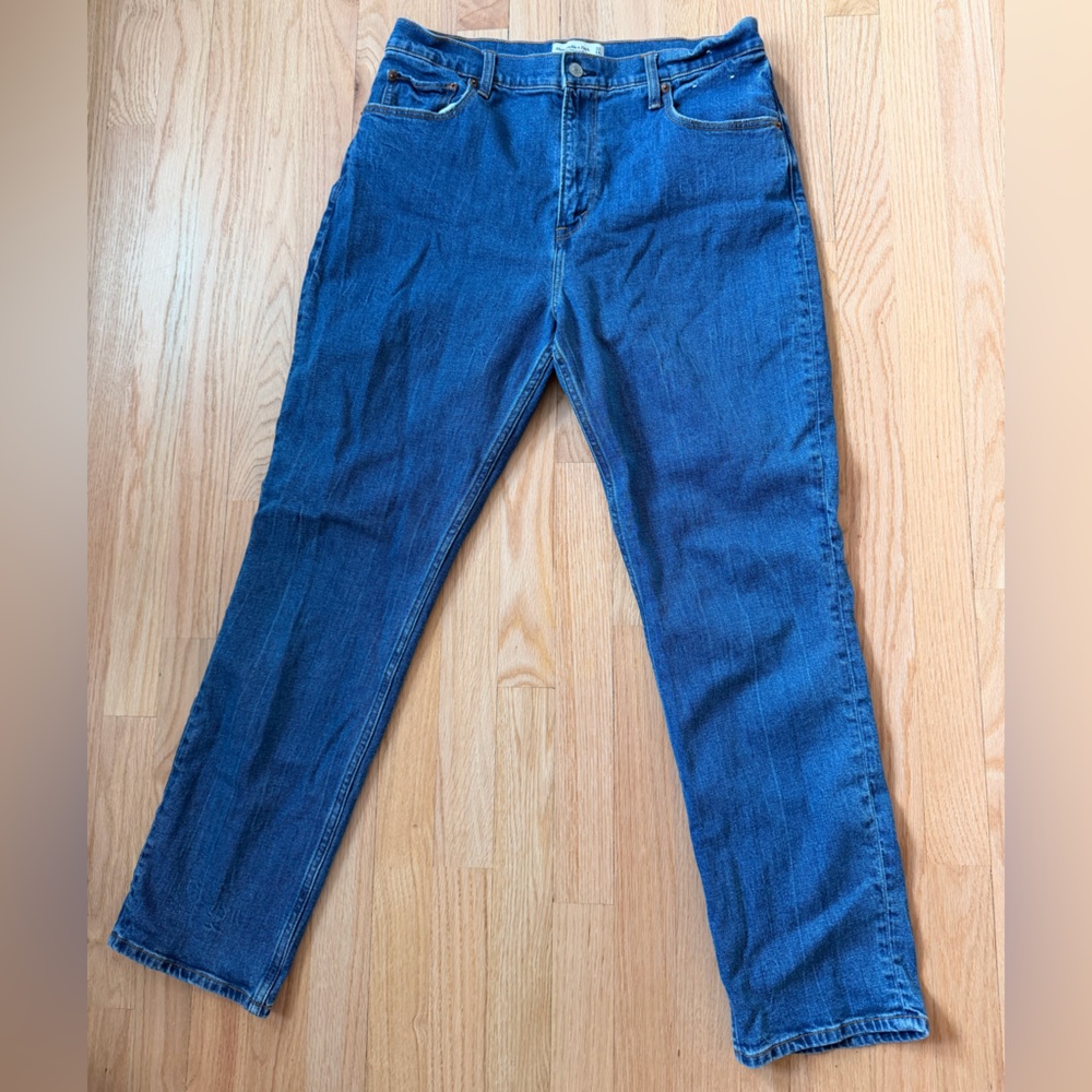 Abercrombie & Fitch Blue High Rise Jeans